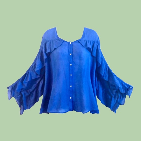 (7) Tops + Blouses Bundle Lot | Free People | Zara - Picture 7 of 16